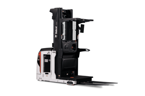 A Bobcat BOP15S-9 Forklift Against a White Background