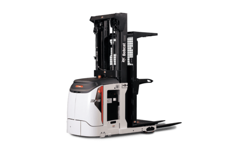 BOP15S-9 Electric Forklift Against a White Background