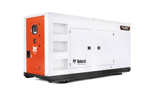 A studio image of the back view of the Bobcat PG220W Generator