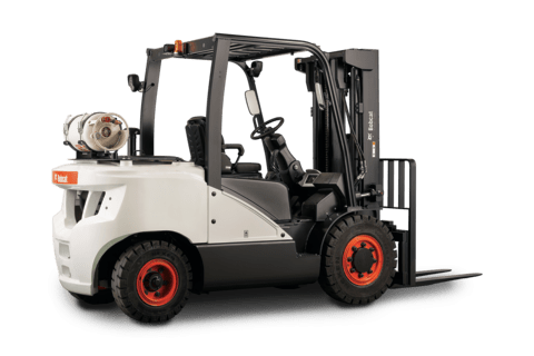 A Bobcat G55C-7 Internal Combustion Pneumatic Tire Forklift