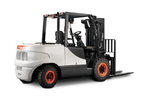 A Bobcat D55C-9 Internal Combustion Pneumatic Tire Forklift