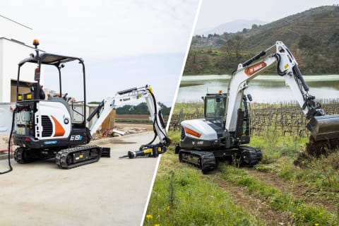 E88 & E19e Mini-Excavators