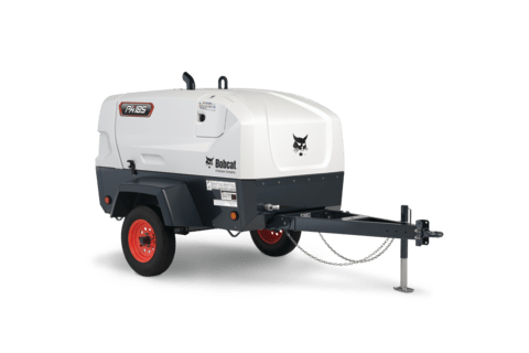 Bobcat PA185 Portable Air Compressor Against a White Background