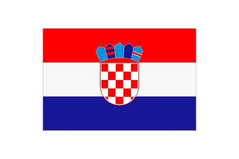 Drapeau Croatie