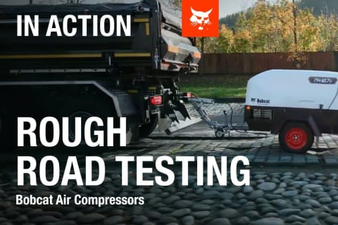 Bobcat Air Compressors Rough Road Testing