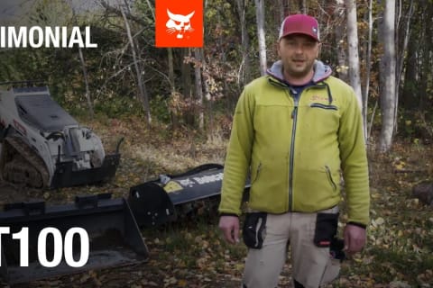 Testimonio de cliente de la Bobcat MT100