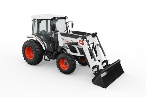 Bobcat UT6573 Utility Tractor on a White Background 