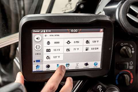 Bobcat Digital Display On Performance Data