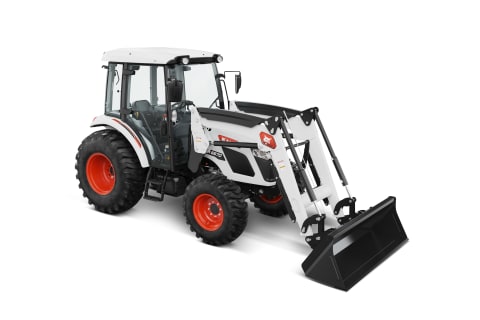 Bobcat UT6570 Utility Tractor on a White Background 