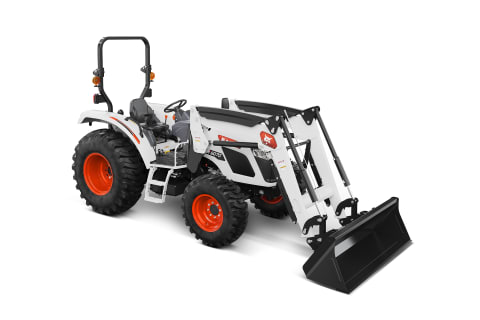 Bobcat UT6070 Utility Tractor on a White Background