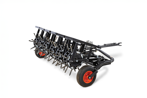 Bobcat AE72 aerator on white background
