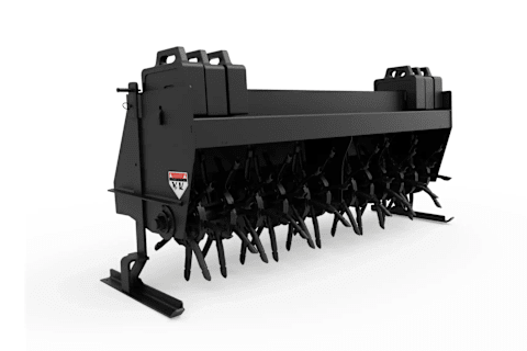Aerator Articulating Tractor Attachment