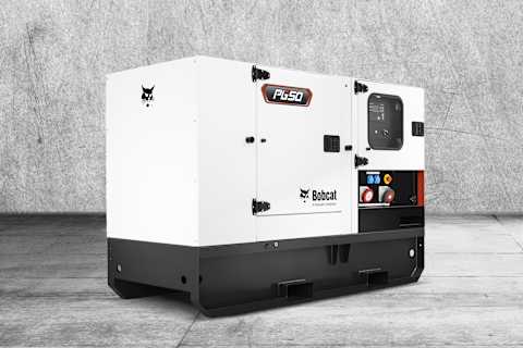 New Bobcat PG40 & PG50 Portable Generators for Europe