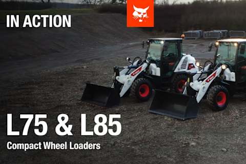 Enhance Your Workday with the Bobcat L75 & L85 Compact Wheel Loaders