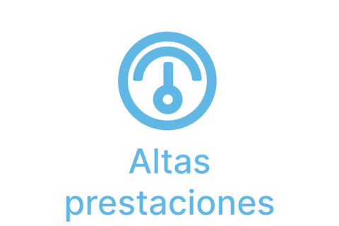 Icono de elevado rendimiento
