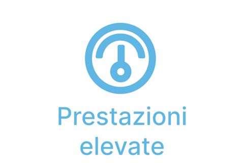 Icona Prestazioni elevate