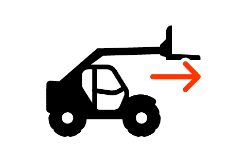 Icône de la portée maxi