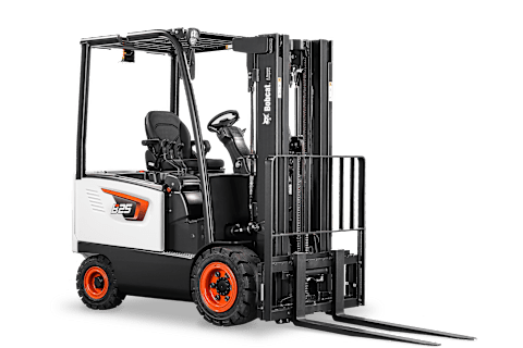 Front Right View of a Bobcat B25S-7 Forklift 