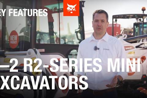 Ontdek grootse prestaties in een compact formaat met minigraafmachines uit de R2-serie