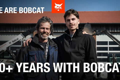 Ode aan een betrouwbare samenwerking van bijna veertig jaar tussen een familie en Bobcat