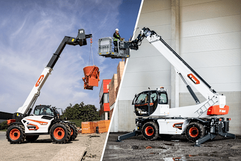 Standard vs. Télescopiques rotatifs : expliquer la Rotation à 360 degrés, une capacité semblable à celle d’une grue et les travaux adaptés