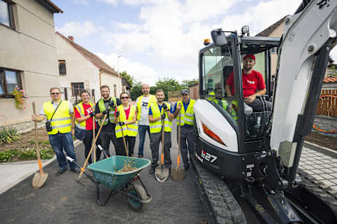 Plus de 650 Bobcat employés soutiennent les communautés à travers l’Europe