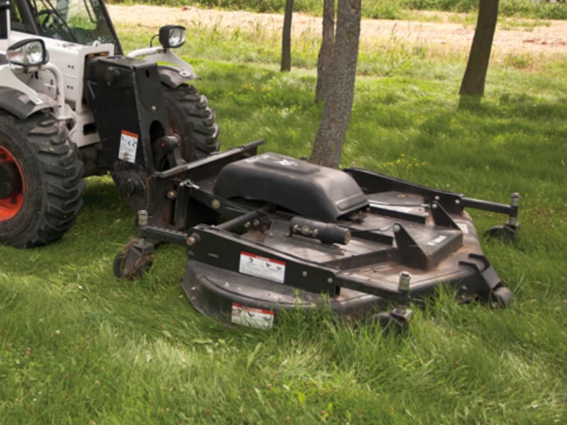 bobcat mower rear wheel