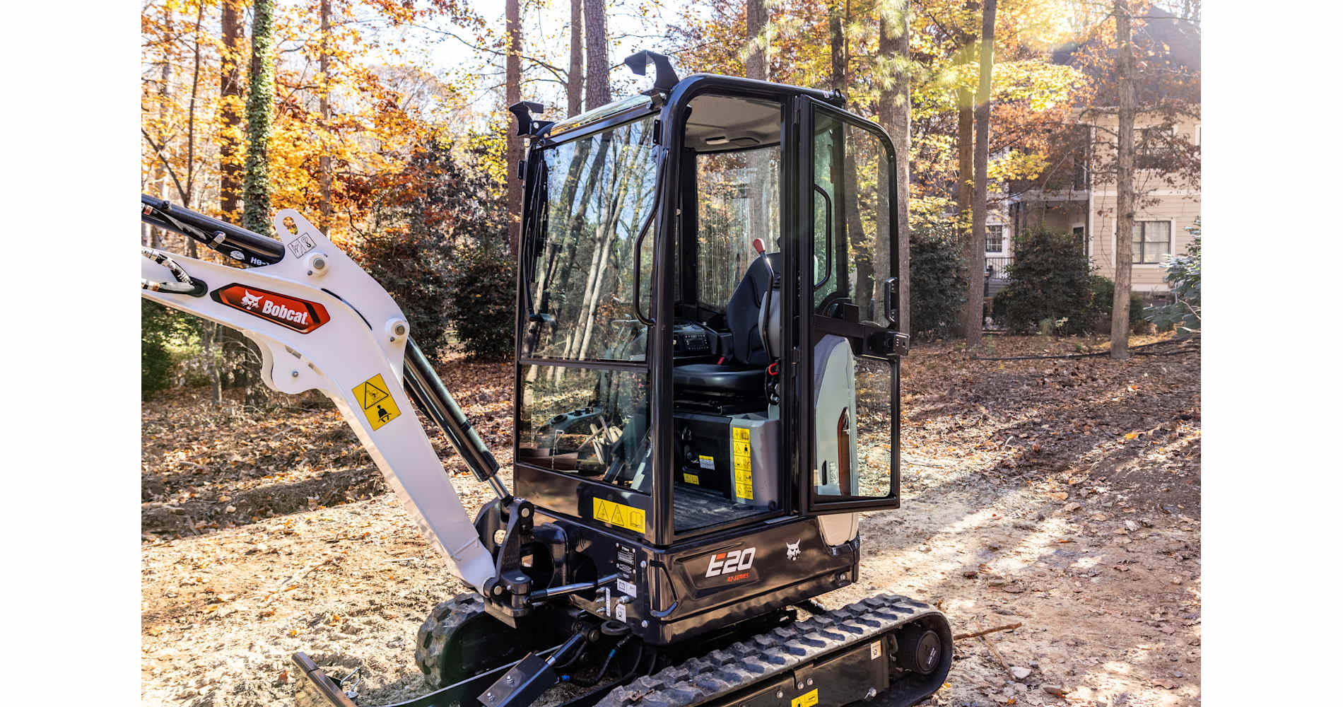 Bobcat E20 and E38 Excavators at World of Concrete