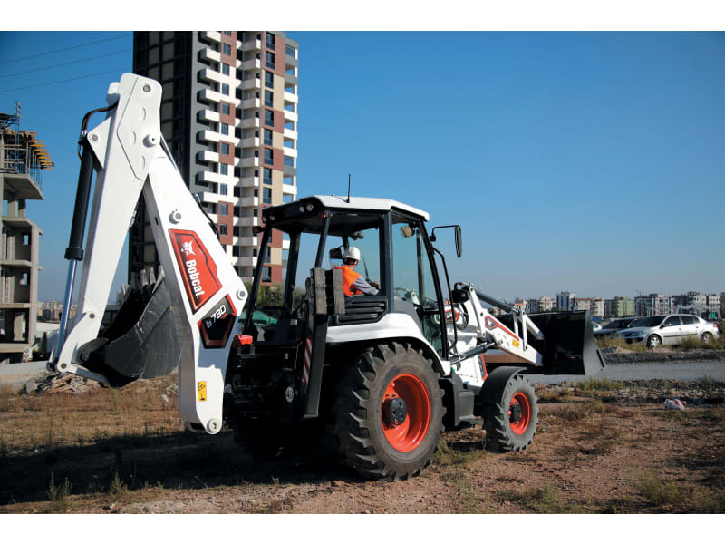Bobcat 730 Sh Backhoe Clipart