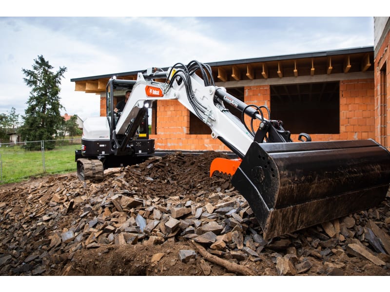 Pelle compacte E57W – Bobcat Company Europe