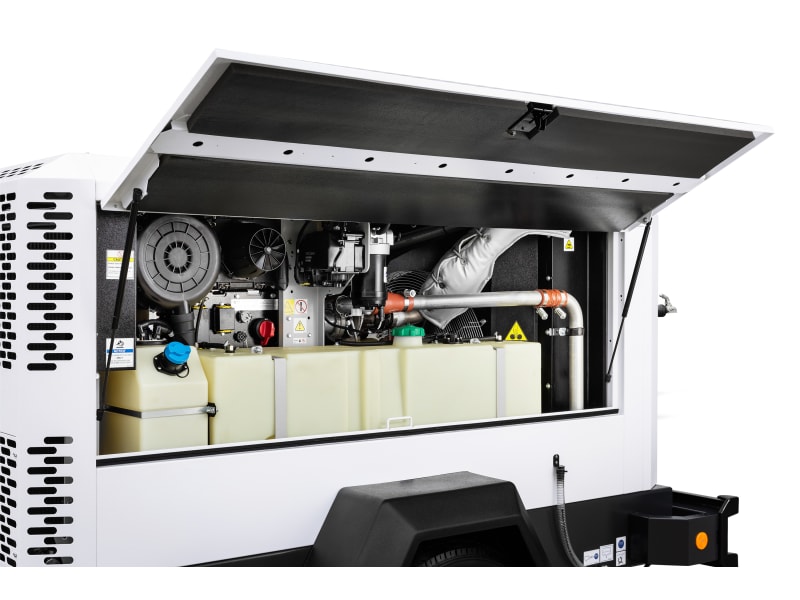 Compresores de aire pequeños de 2,5 a 5 m³/min – Bobcat Company Europe