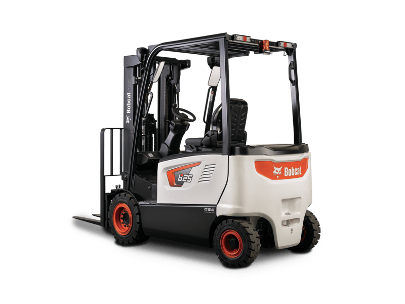 Medium Cap. 4-Wheel Pneumatic Electric Forklifts (Specs, Pricing