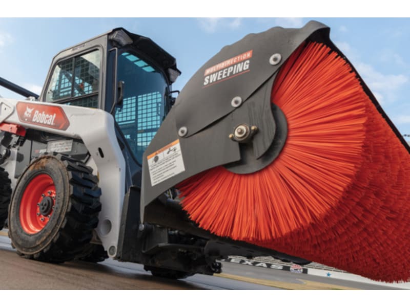 Bobcat Sweeper 60 In Skid Steer Broom In Cortland, Ohio,, 45 OFF