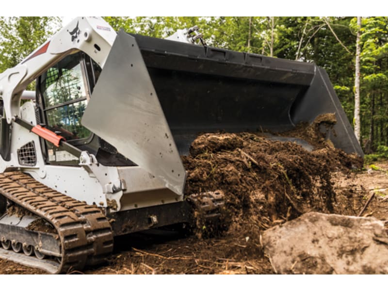 Loader Bucket Spill Guard