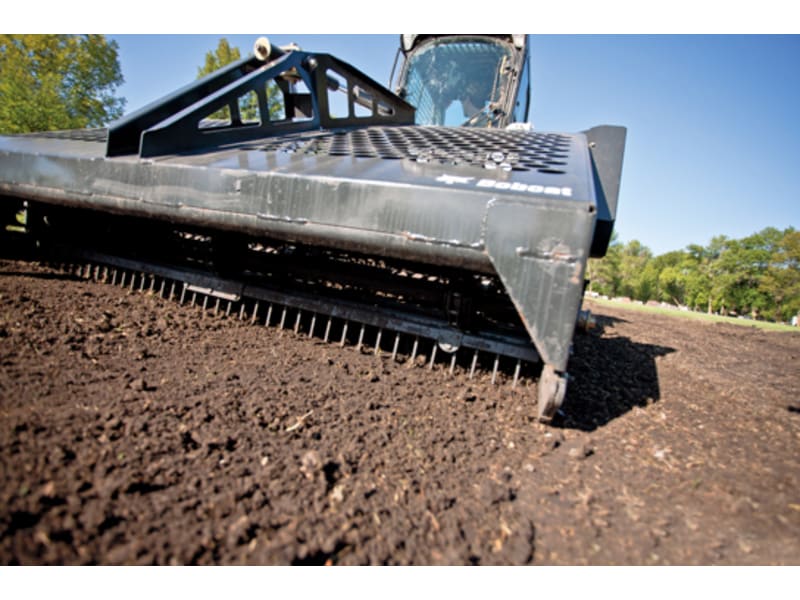 Landscape on sale power rake