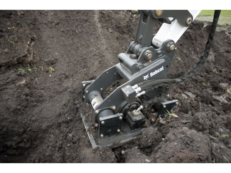 Plate Compactor for Compact Mini Excavators Bobcat Company