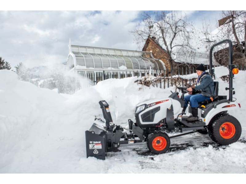 Compact Tractor Front Mount Snowblower Bobcat Company