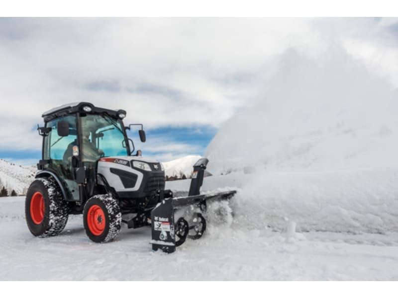 Compact Tractor Front Mount Snowblower Bobcat Company