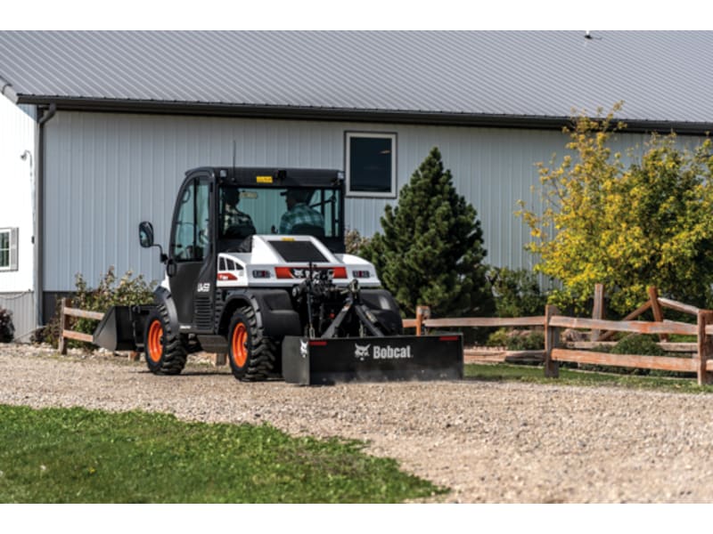Box blade for lawn tractor top