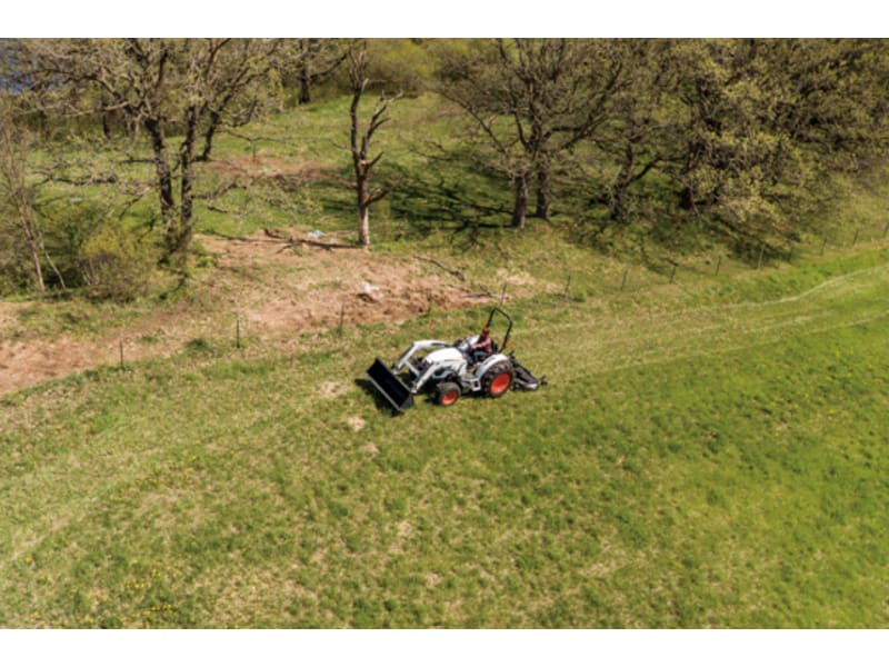Tractor finish mower attachment best sale