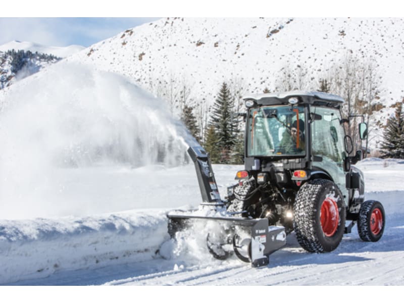 Mini Skid Steer Snow Blower Attachment