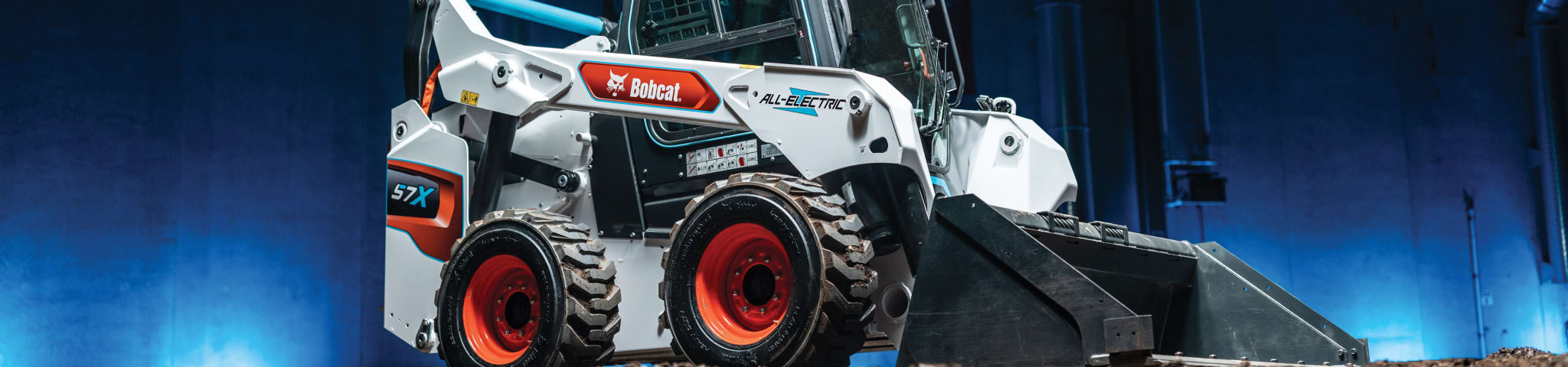 S7X all-electric Skid-Steer loader 