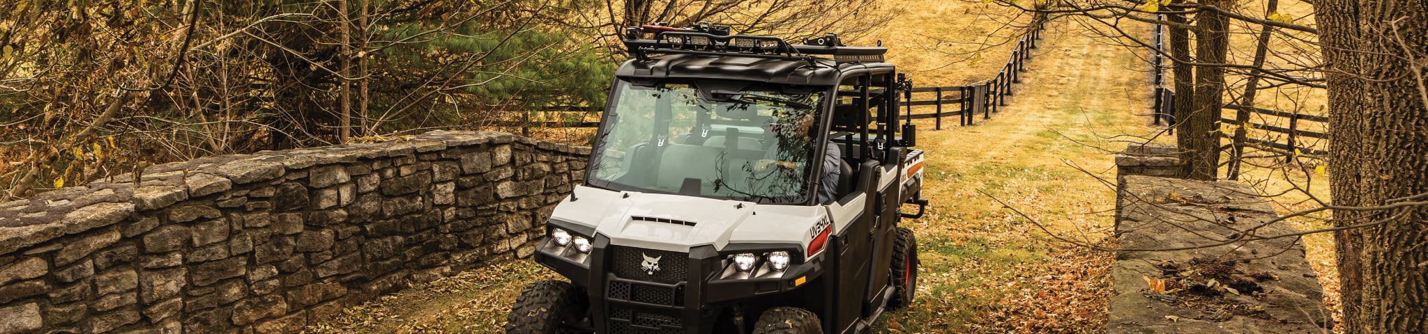 A Bobcat Utility Vehicle