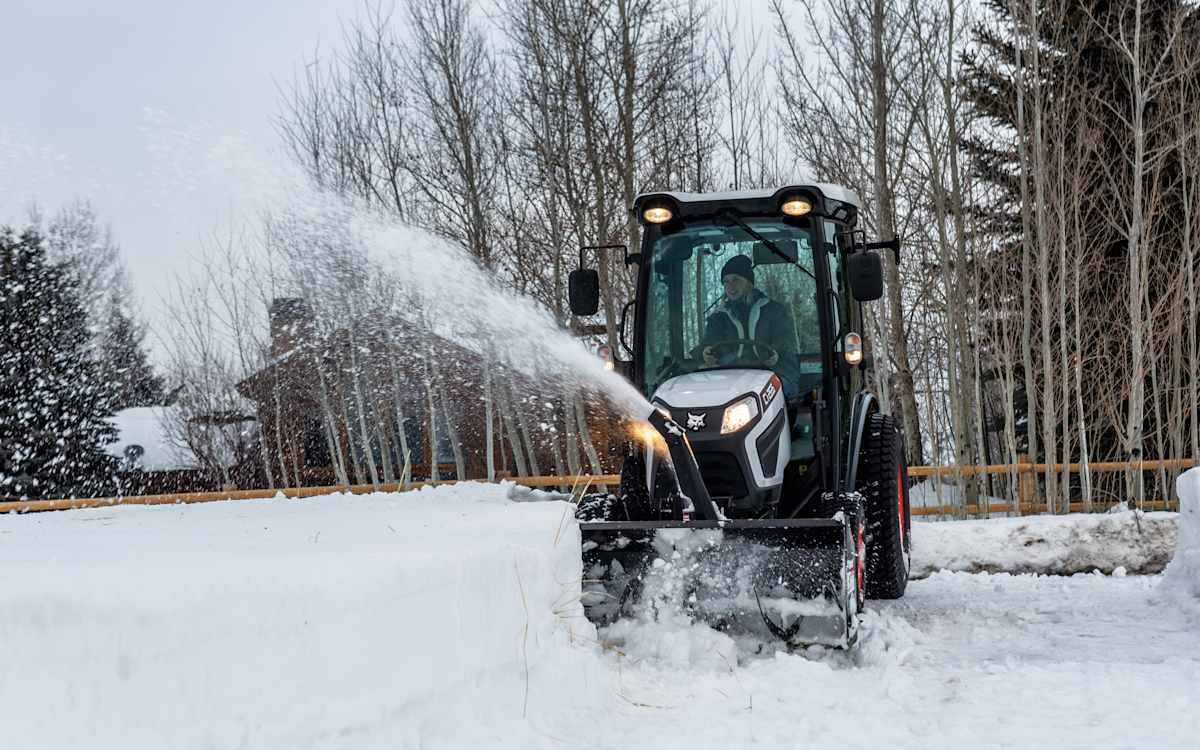 Bobcat 49 Inch Compact Tractor Front-Mount Snowblower