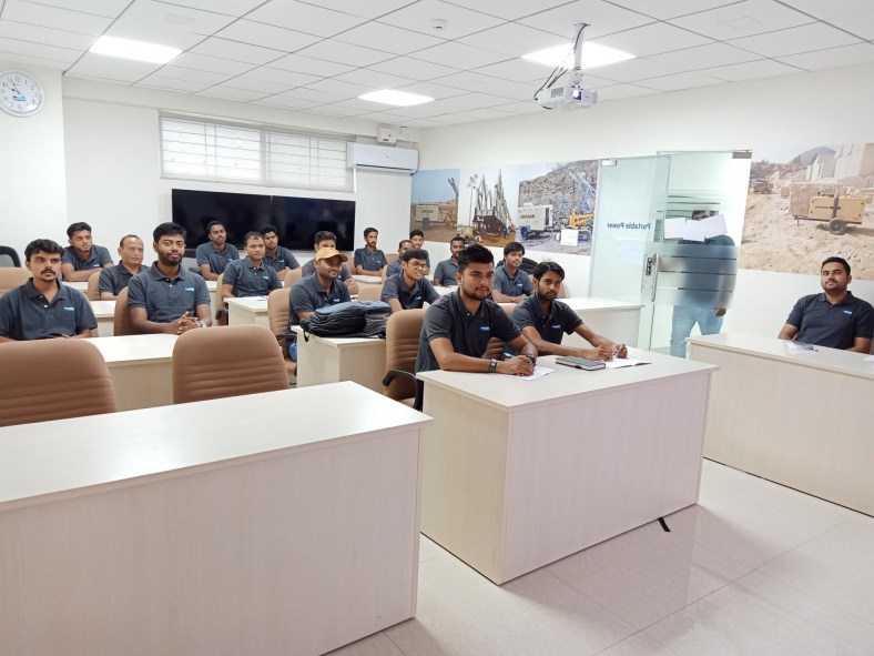 Doosan dealer classroom training