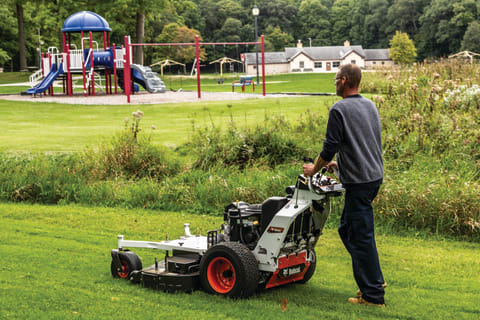 Large walk behind lawn mowers best sale