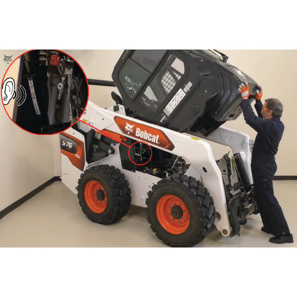How To Raise and Lower the Cab on RSeries Loaders Bobcat Company