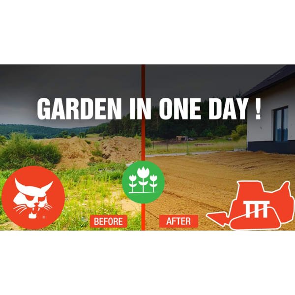 Ground Preparation for Grass Seeding with Bobcat – Bobcat Company Europe
