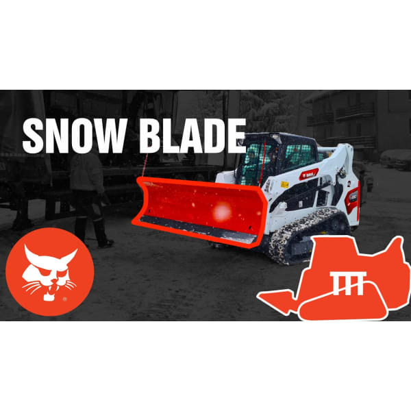 Snow Removal Made Easy Bobcat Snow Blade Bobcat Company Europe