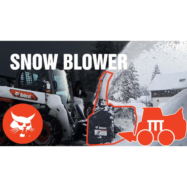 Snow Removal Made Easy Bobcat Snow Blower Bobcat Company Middle East